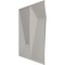Ekena Millwork 11 7/8in. W x 11 7/8in. H Locke EnduraWall Decorative 3D Wall Panel Covers 0.98 Sq. Ft. WP12X12LOAGX - alternate 5